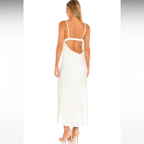 **SOLD** White Maxi Dress - Picture 2 of 5